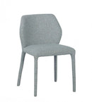 Set 2 Sedie da Soggiorno 50x55x77,5 cm in Poliestere Libby Felce