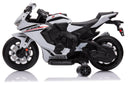 Moto Elettrica per Bambini 12V con Licenza Honda CBR 1000RR Bianca