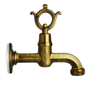 Rubinetto per Fontana da Giardino 15 cm R6 Ottone brunito