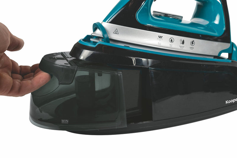 Ferro da Stiro con Caldaia 1,25 Litri 2400W Kooper Skyfall Vapor Turchese