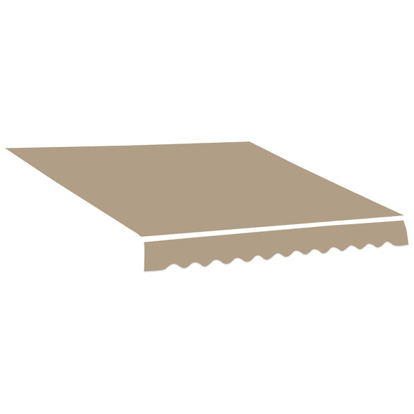online Telo di Ricambio per Tenda a Bracci in Poliestere Anti UV da 4x2,5m Beige