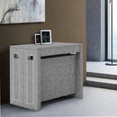 Consolle Allungabile 90x49/320x77 cm Transformer cemento