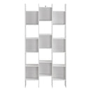 Libreria 15 Ripiani 96x24,8x192 cm in Legno MDF Bianco