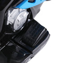 Moto Elettrica per Bambini 18-36 Mesi con Licenza BMW 6V con 3 Ruote Fari Musica Max 20 kg Blu      