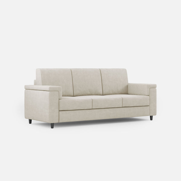 Divano 3 Posti 208x85x85 cm Marrak in Tessuto Latte online