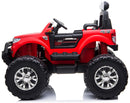 Macchina Elettrica per Bambini 2 posti Fuoristrada 24V con Licenza Ford Monster Truck 4x4 Rossa