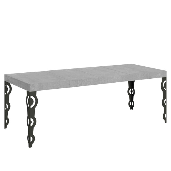 Tavolo Allungabile 180/284x90x77 cm Karamay Premium Cemento prezzo