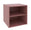 Cubo Composite con Mensola 35x35x35 cm in Compensato  Mattone