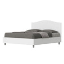 Letto Matrimoniale Grace Bianco Varie Misure
