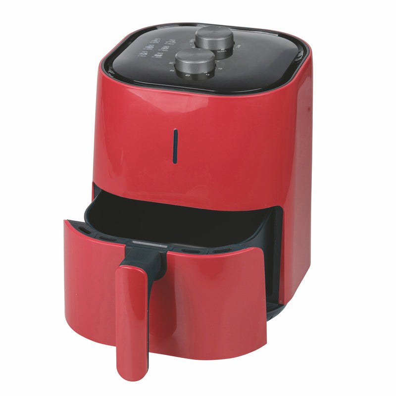 Friggitrice Elettrica ad Aria 1400W 4,8 Litri Kooper Dorè Rossa