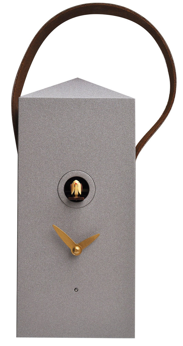 Wandkuckucksuhr 12x27x12cm Pirondini Italia Laterne Silber sconto