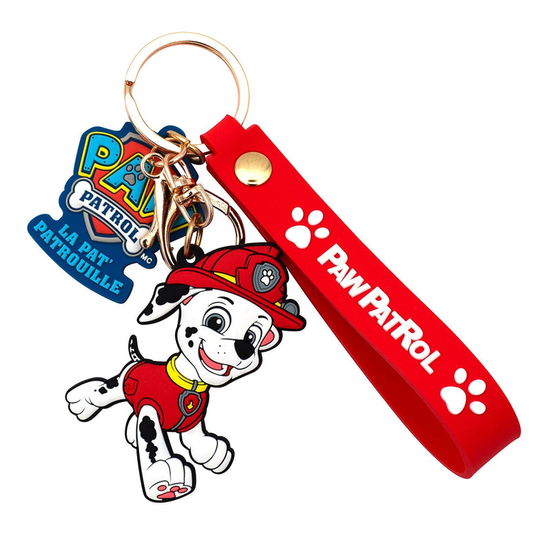 Set 24 Portachiavi 3D in Silicone per Bambini Paw Patrol Varie Colorazioni