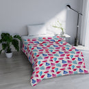 Trapuntino Estivo in Microfibra 100 gr con Stampa Petali Basic Varie Misure