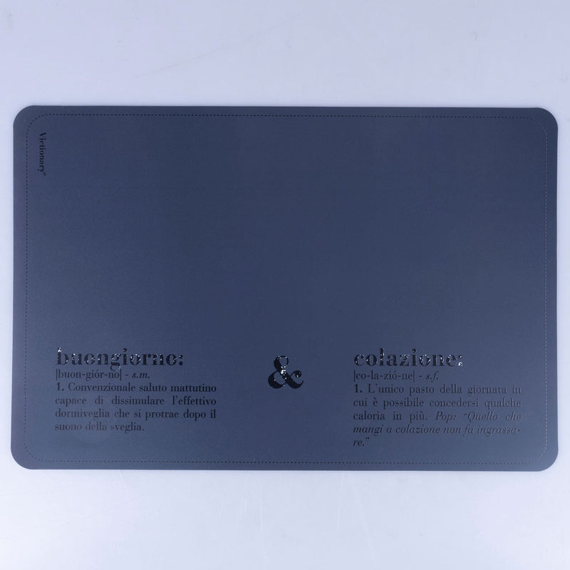 Set 6 Tovagliette 45x30 cm in Pvc Villa d'Este Home Tivoli Victionary