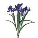 Iris Artificiale Composto da 5 Fiori Altezza 68 cm Viola