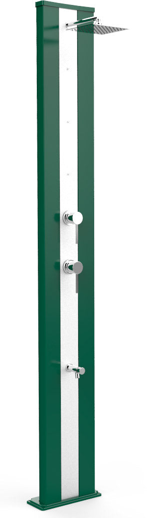 Doccia da Giardino Miscelatore Nebulizzatore e Lavapiedi Arkema Dada S Fascia Inox Verde scuro prezzo