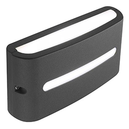 Sovil Grey 10W 4000K LED Außenwandleuchte acquista