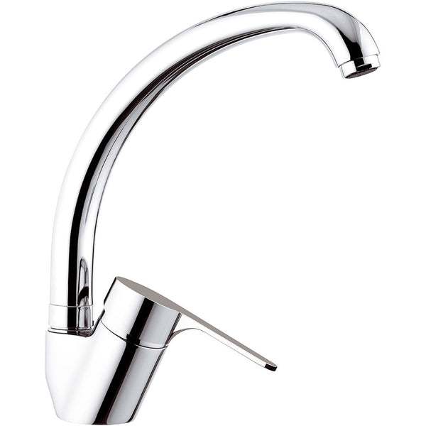 Mariani Vela Einhebel-Mischbatterie mit hoher Spüle aus verchromtem Messing prezzo