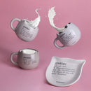 Set 2 tazze  in Ceramica VdE Tivoli 1996 Bianco