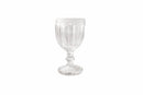 Set 6 Calici Ø9x16 cm in Vetro Villa d'Este Home Tivoli Chateau Trasparenti