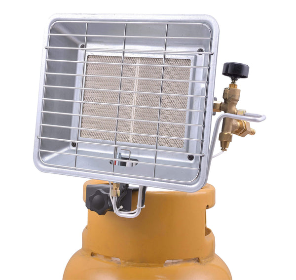 Flüssiggas-Heizofen auf Innenzylinder 3,5 kW Qlima BGHX145 Silber prezzo