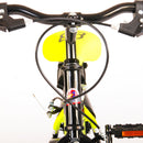 Bicicletta per Bambino 12"" 2 Freni Sportivo Giallo Neon e Nero