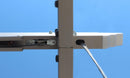 Pergola da Giardino 3x4 m in Alluminio Tortora Telo Grigio