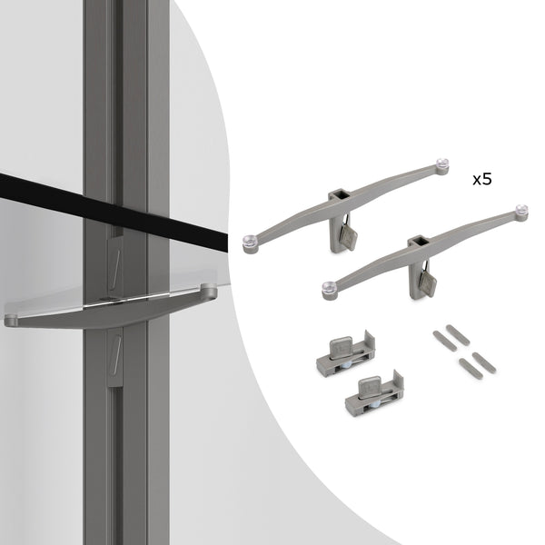 prezzo Set Staffe per Mensola in Zama Emuca