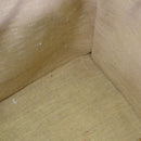 Set 3 portalegna in vimini con manici foderata juta marrone 