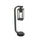 Gartenmastlampe E27 60W aus schwarzem Sovil-Aluminium