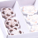 Set 96 Fiori Artificiali con Adesivo H 22 cm