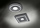 Plafoniera da Interno a led in Ardesia Nero