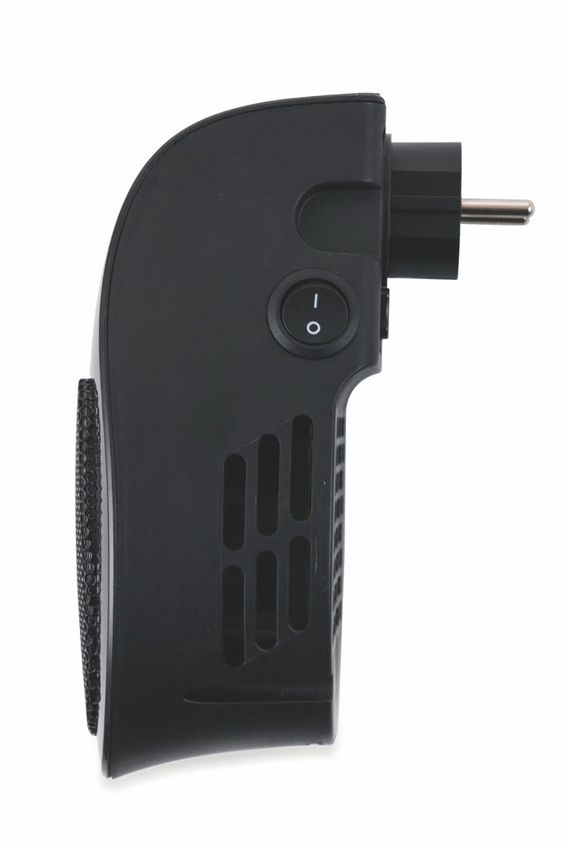 Stufa Stufetta da Parete 500W Display LCD Kooper Pluggy Nero