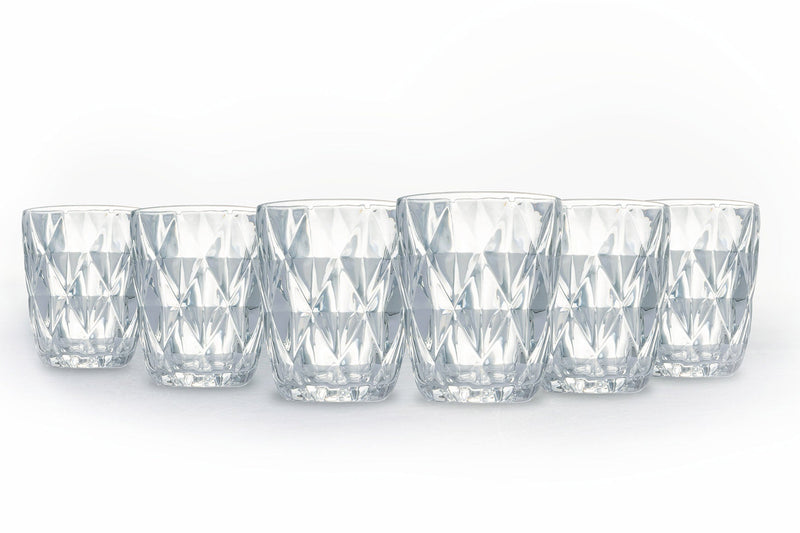 Set 6 Bicchieri Acqua in Vetro 260 ml Villa d'Este Home Tivoli Renaissance