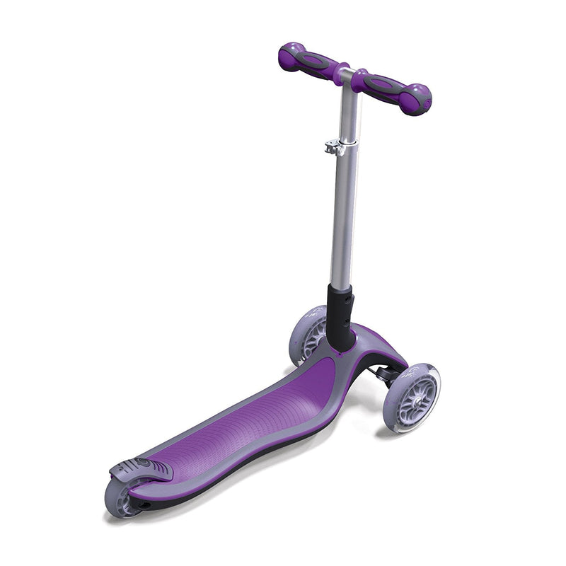 Monopattino 3 ruote Telescopico e Ripiegabile Max 50Kg Globber Elite Viola