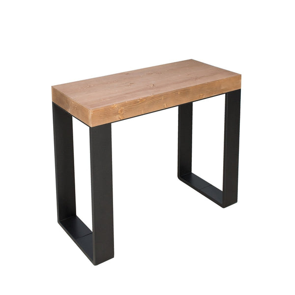 prezzo Consolle Allungabile 90-290x40x77 cm in Nobilitato Marrone