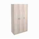 Armadio 90x45x170 cm 3 ante rovere sonoma 