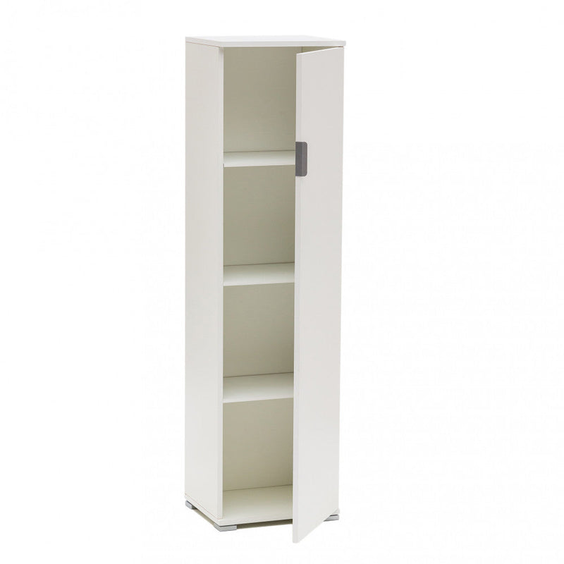 Portascope 40x33x151 h cm in Truciolare bilaminato Bianco