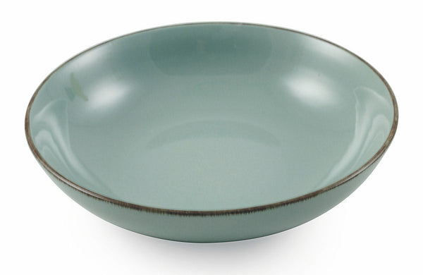 Set 6 Suppenteller Ø20,5x5 cm aus Steingut Villa d'Este Home Tivoli Baita Grau glasiert acquista
