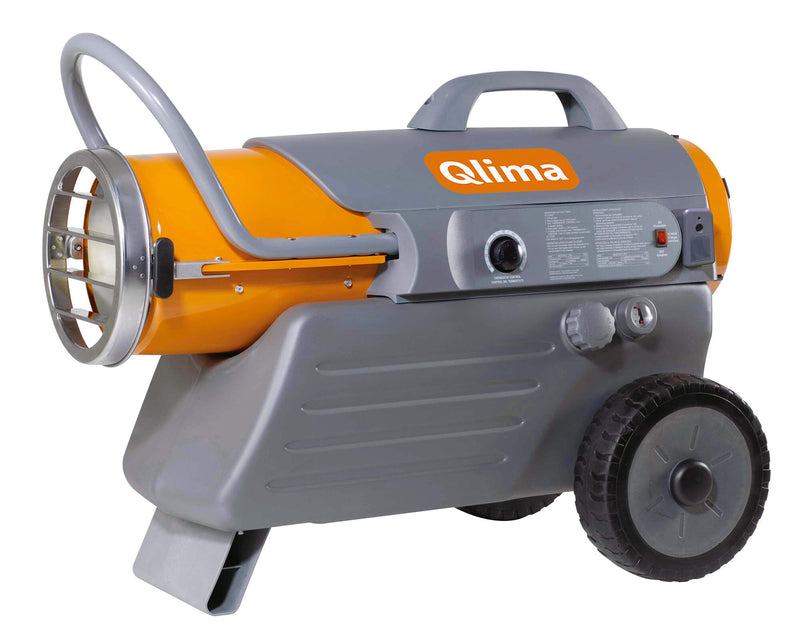 Generatore di Aria Calda a Kerosene/Diesel 29kW Qlima DFA2900 Arancione e Grigio