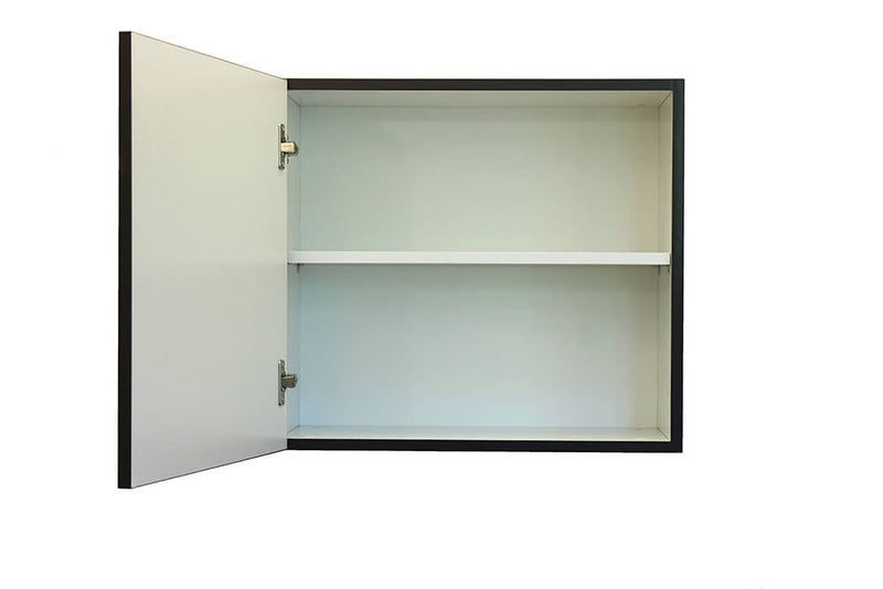 Mobile Sospeso Quadrato da Salotto con 2 Ripiani 57x31x51cm TFT  Boost Beige