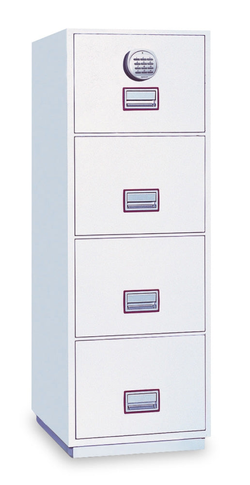 Technomax Feuerfester Aktenschrank Elektronisches Schloss 4 Schubladen - 1471X528X675Mm online