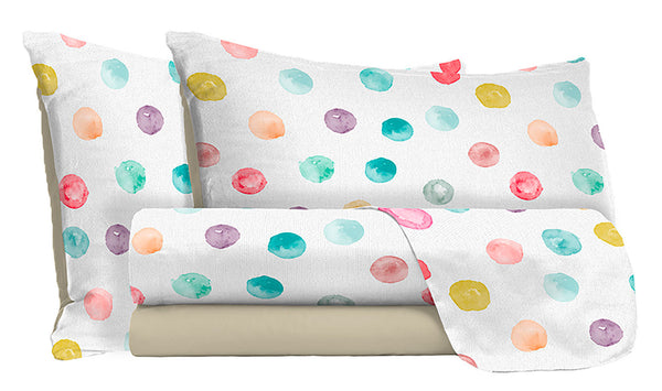 online Set aus Oberlaken und Kissenbezügen aus Mikrofaser-Luftballons in verschiedenen Größen