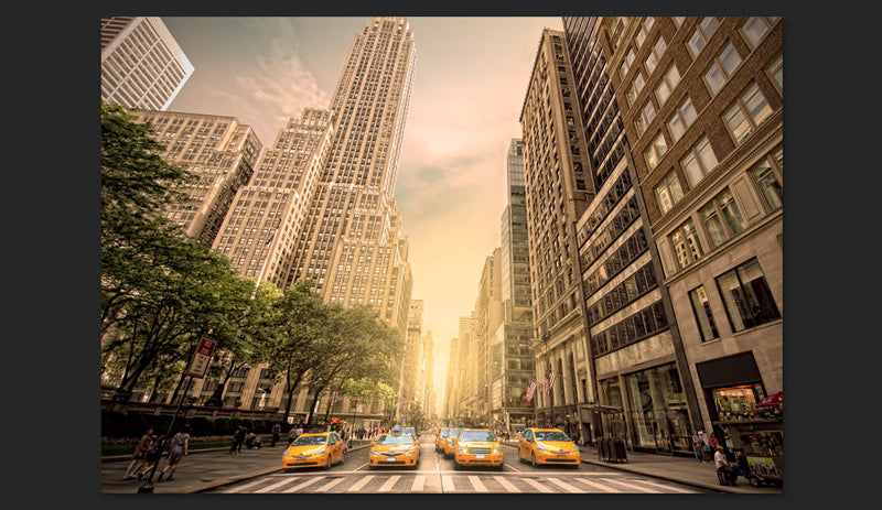 Fotomurale - In The Shadow Of Skyscrapers Carta Da Parato Erroi