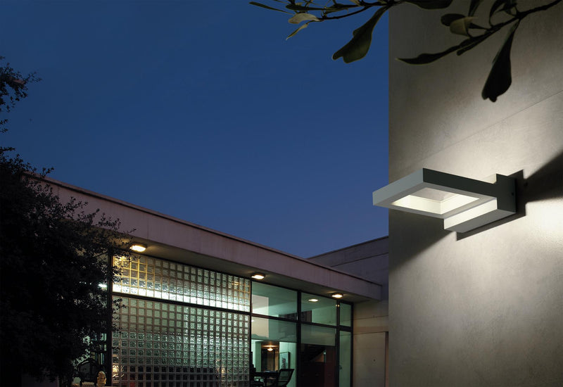 Applique da Esterno a LED 8W Piccola Sovil Decò Bianco