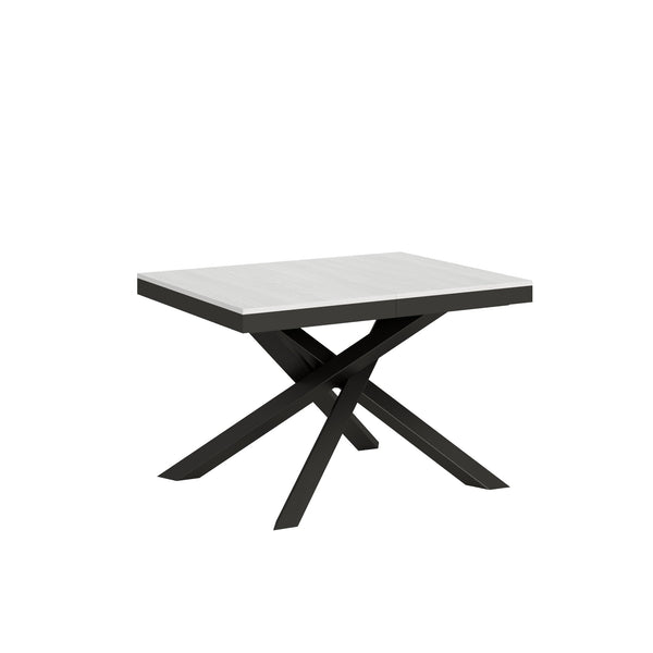 acquista Tavolo Allungabile 120-224x90x80 cm Volantis Evolution Bianco Frassino