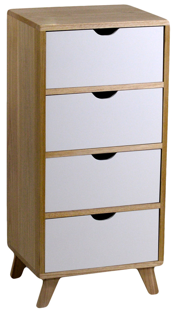 Kommode mit 4 Schubladen aus Adami Cordova Holz online