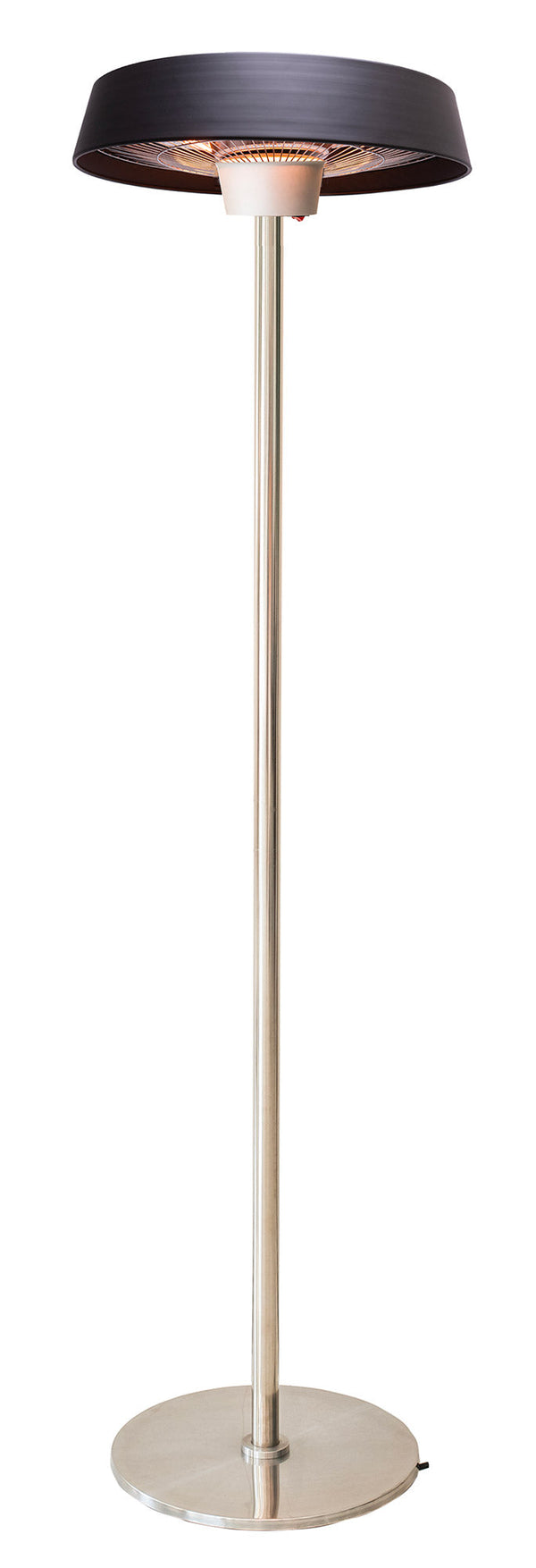 Stufa Elettrica ad infrarossi da Esterno 50x50x200 cm a Piantana 2000W Venus Nero sconto