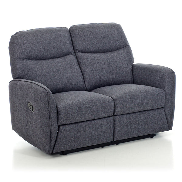 acquista Manuelles 2-Sitzer-Liegesofa aus blauem Kube-Stoff