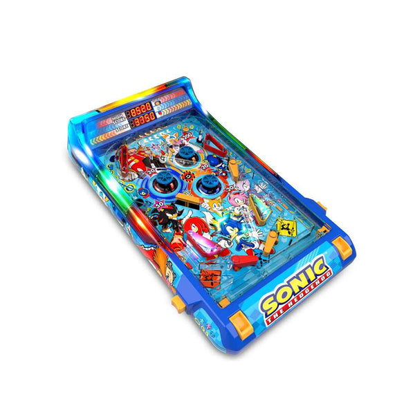 Pinball Pro Gioco Arcade per Bambini Suoni e Luci LED Sonic sconto